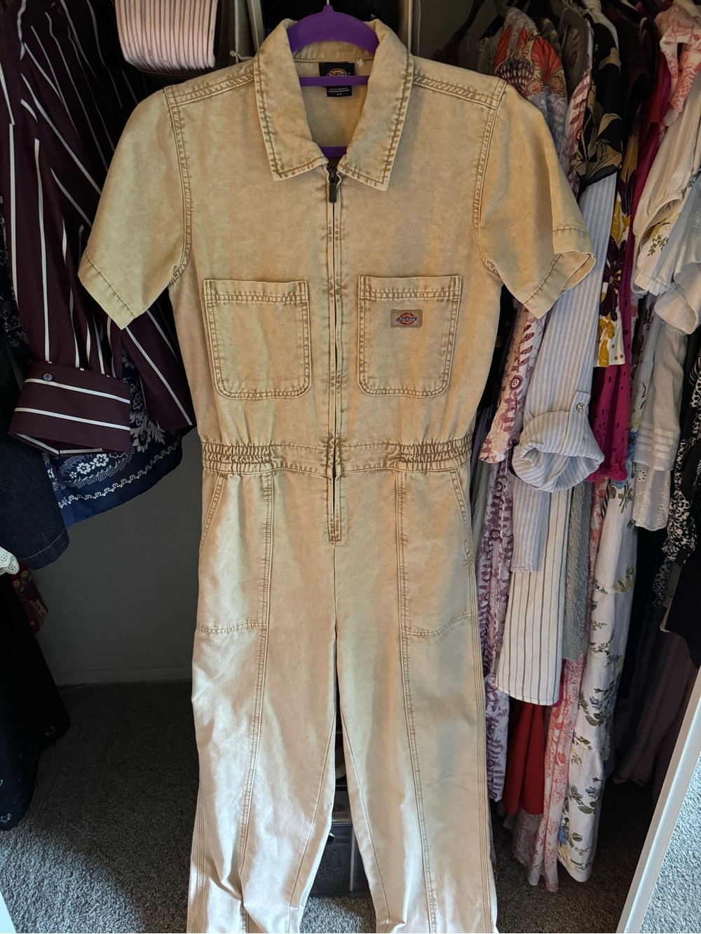 Dickies Beige Jumpsuit